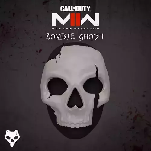 Call of Duty Modern Warfare Zombie Ghost mask