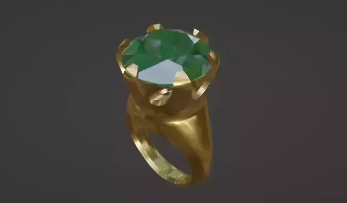 dome crown ring  3D print model