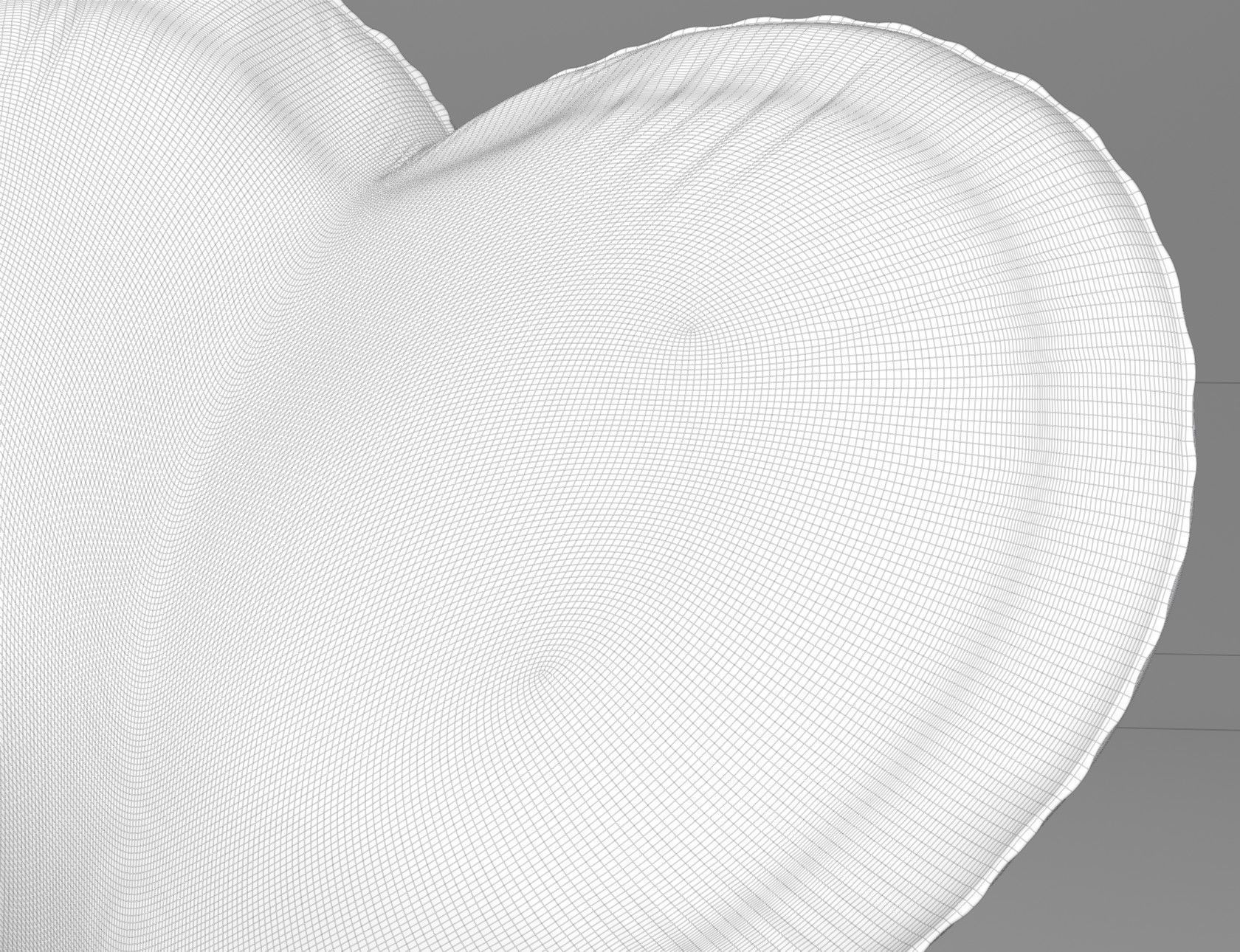 Heart Shaped Helium Balloon 3D model_15