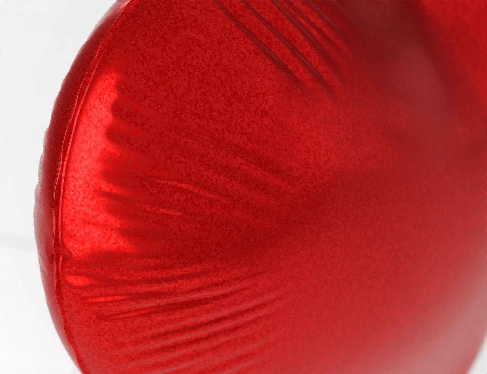 Heart Shaped Helium Balloon 3D model_5