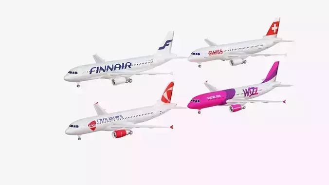 Bunde 4x Airbus A320