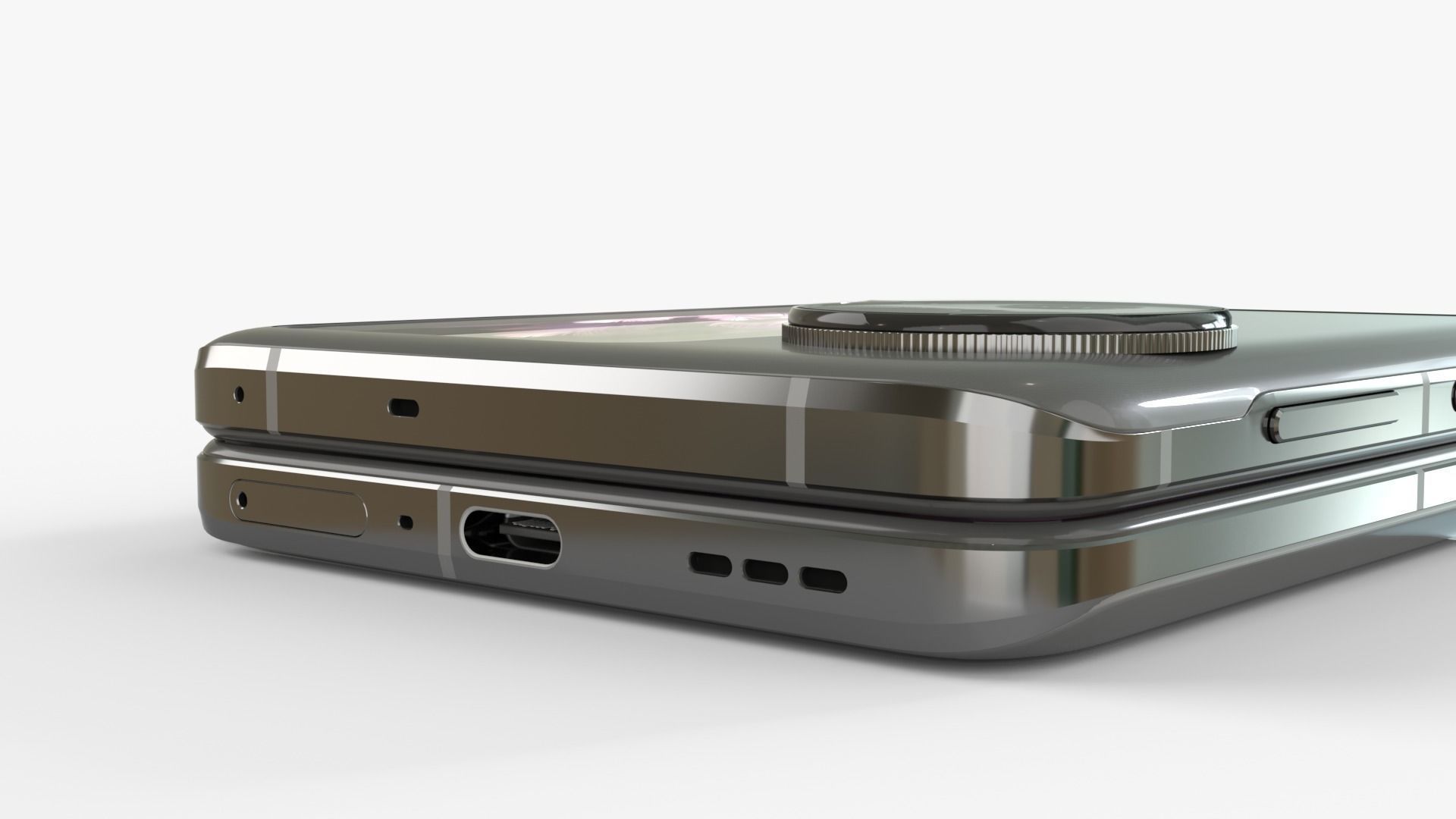 OPPO Find N3 Flip rigged animated  all colors 3D model_10