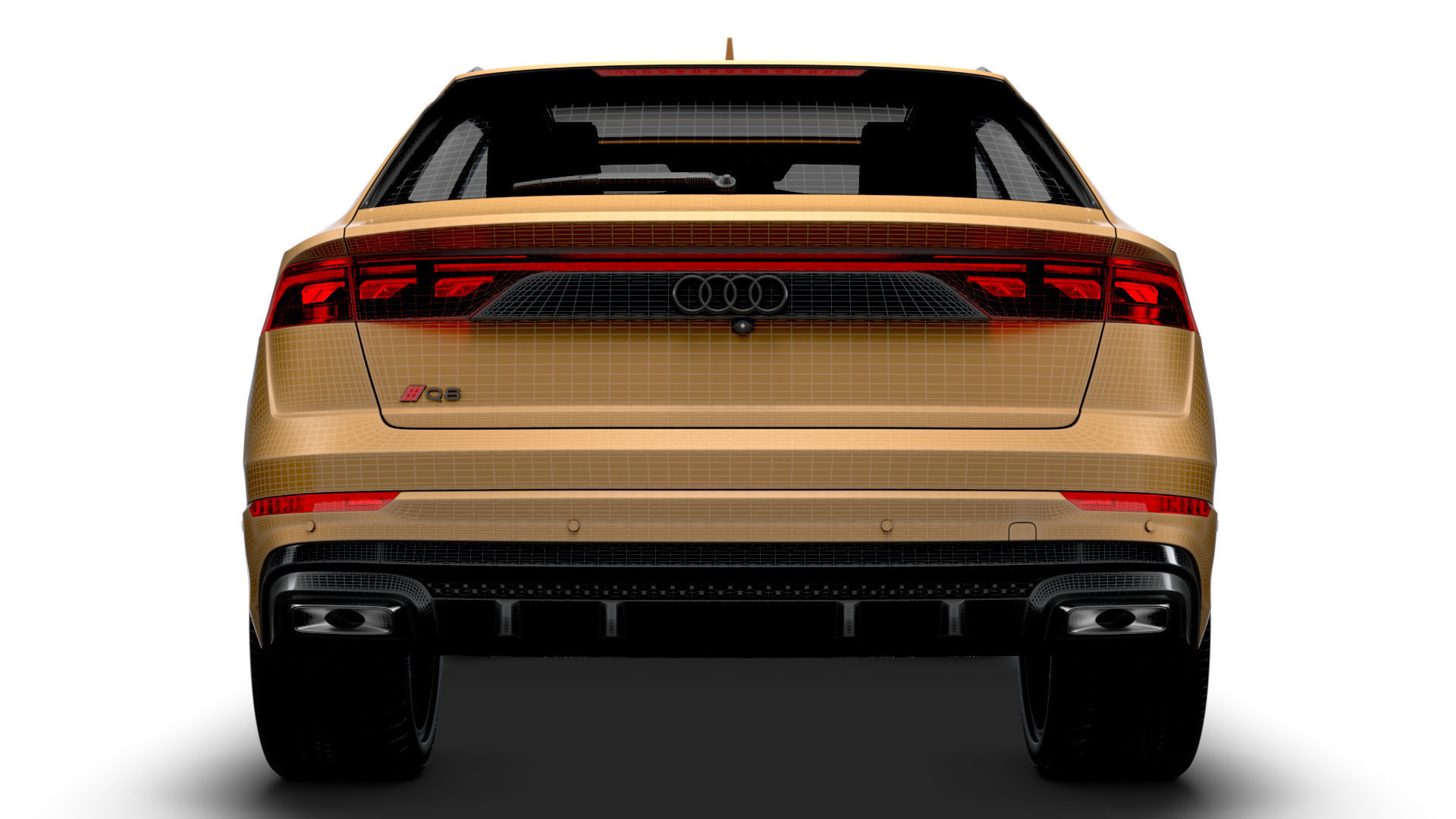 Audi Q8 55 TFSI quattro S line 2024 3D model_24