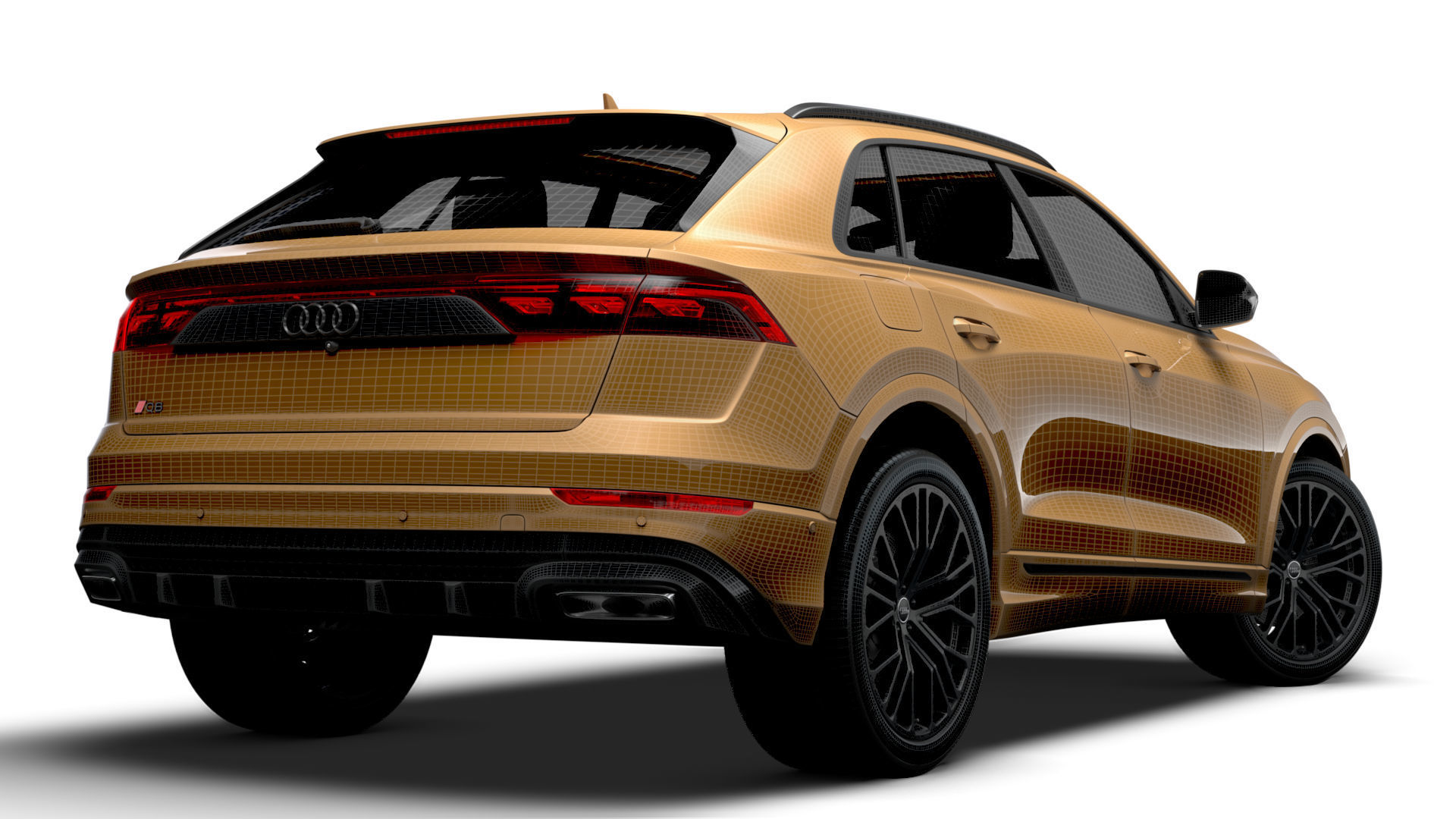 Audi Q8 55 TFSI quattro S line 2024 3D model_19
