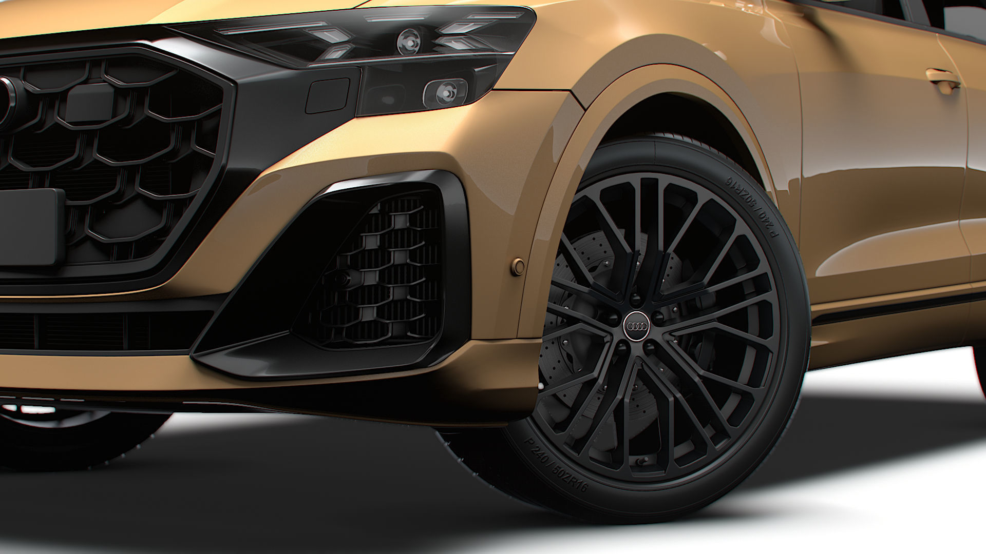 Audi Q8 55 TFSI quattro S line 2024 3D model_11