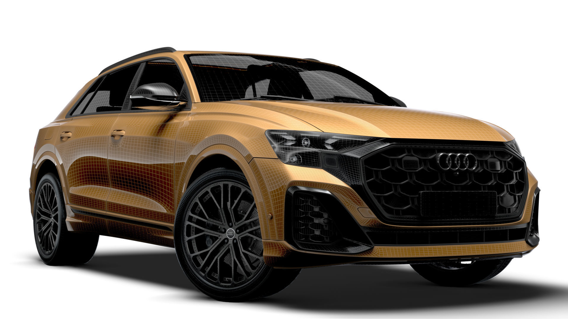 Audi Q8 55 TFSI quattro S line 2024 3D model_14