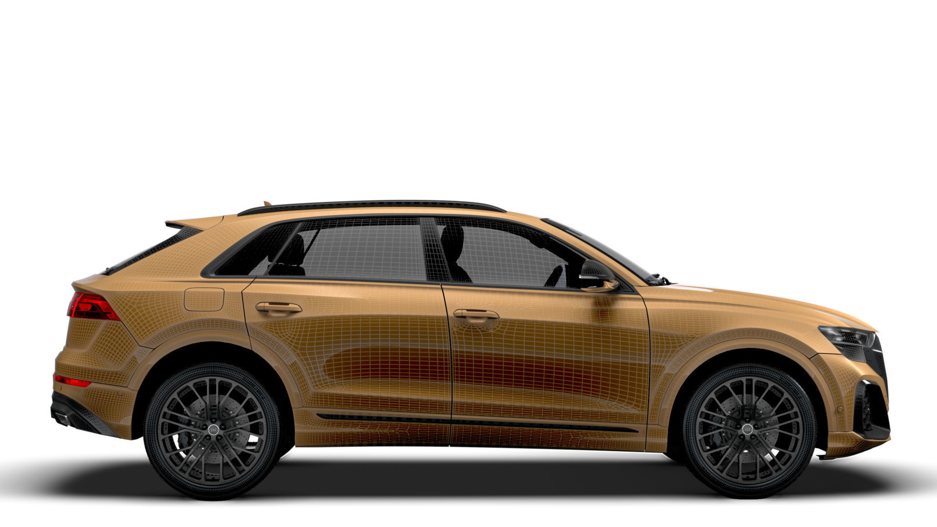 Audi Q8 55 TFSI quattro S line 2024 3D model_15