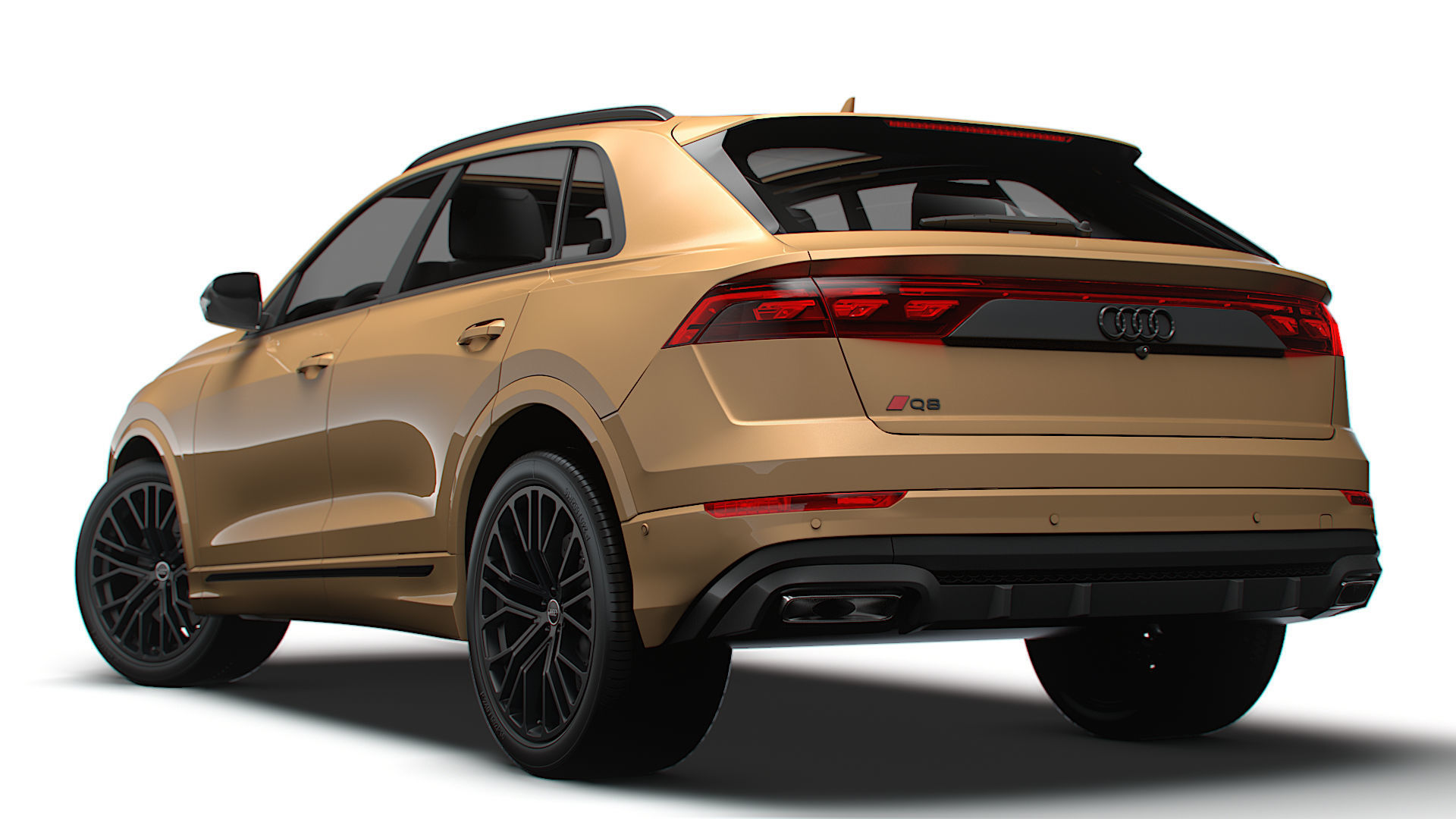 Audi Q8 55 TFSI quattro S line 2024 3D model_2