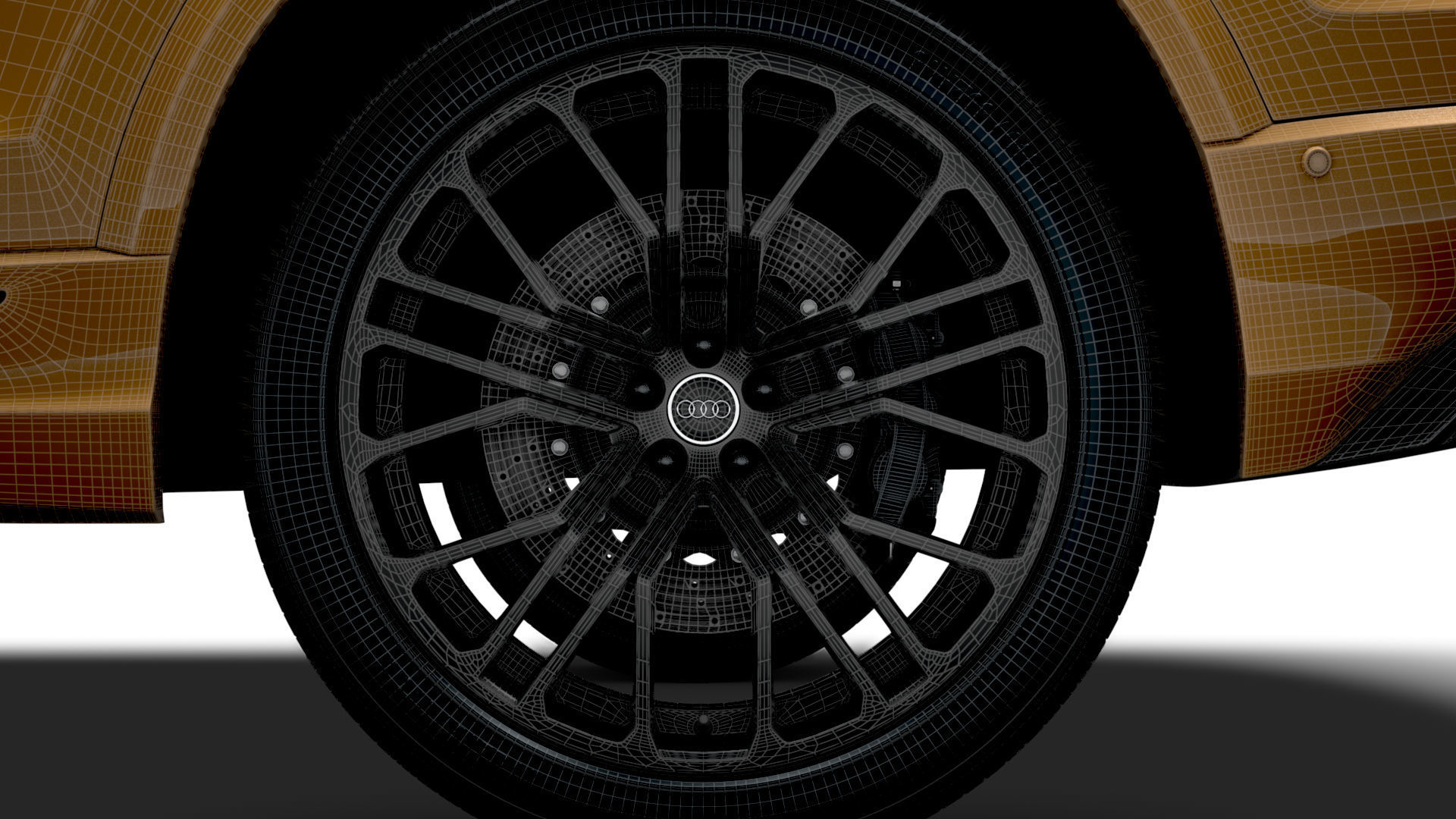 Audi Q8 55 TFSI quattro S line 2024 3D model_23