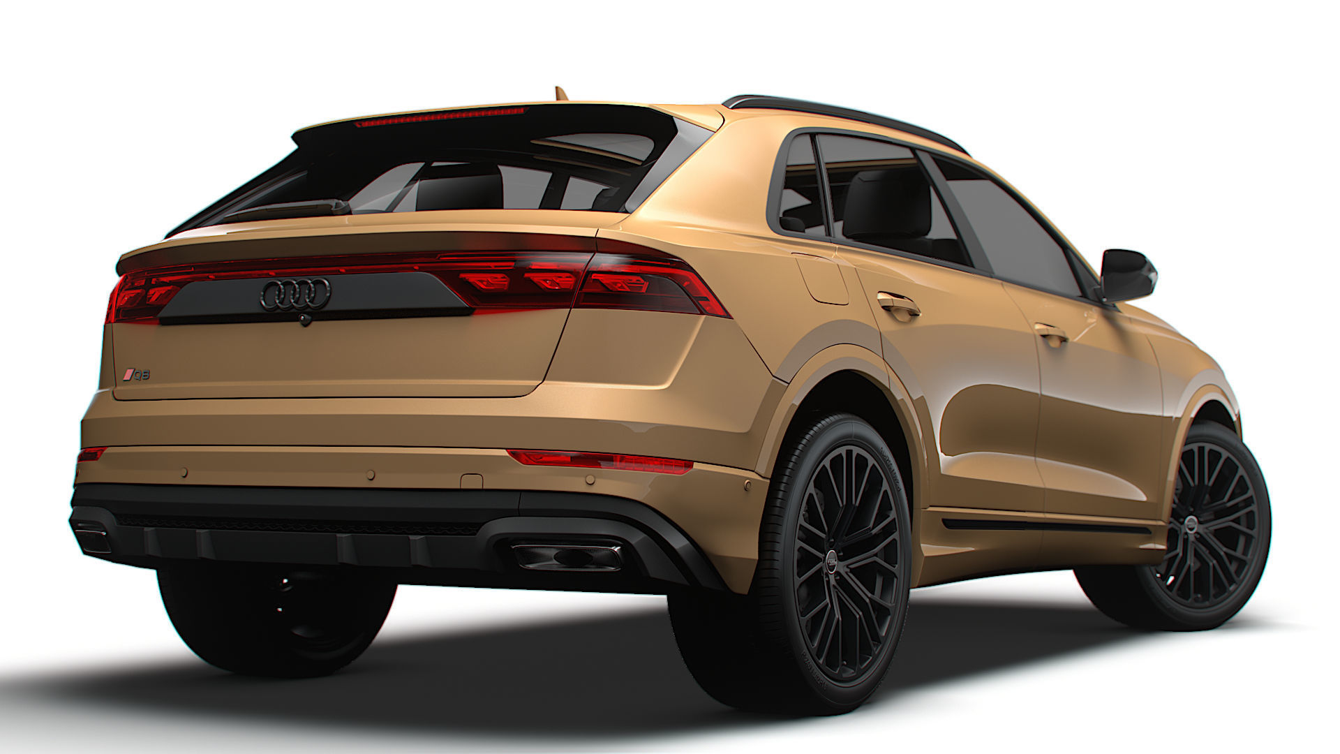 Audi Q8 55 TFSI quattro S line 2024 3D model_5