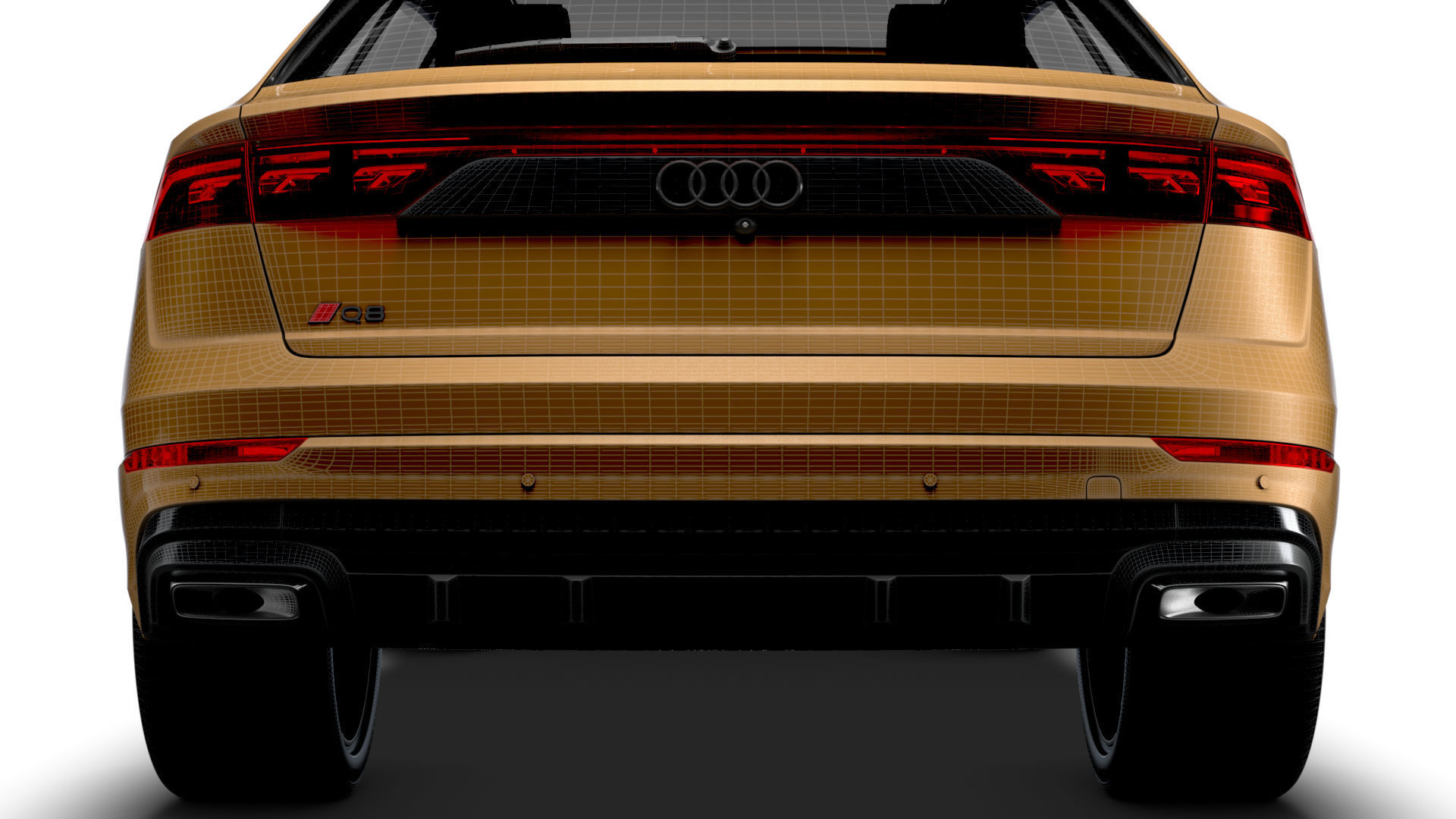 Audi Q8 55 TFSI quattro S line 2024 3D model_22
