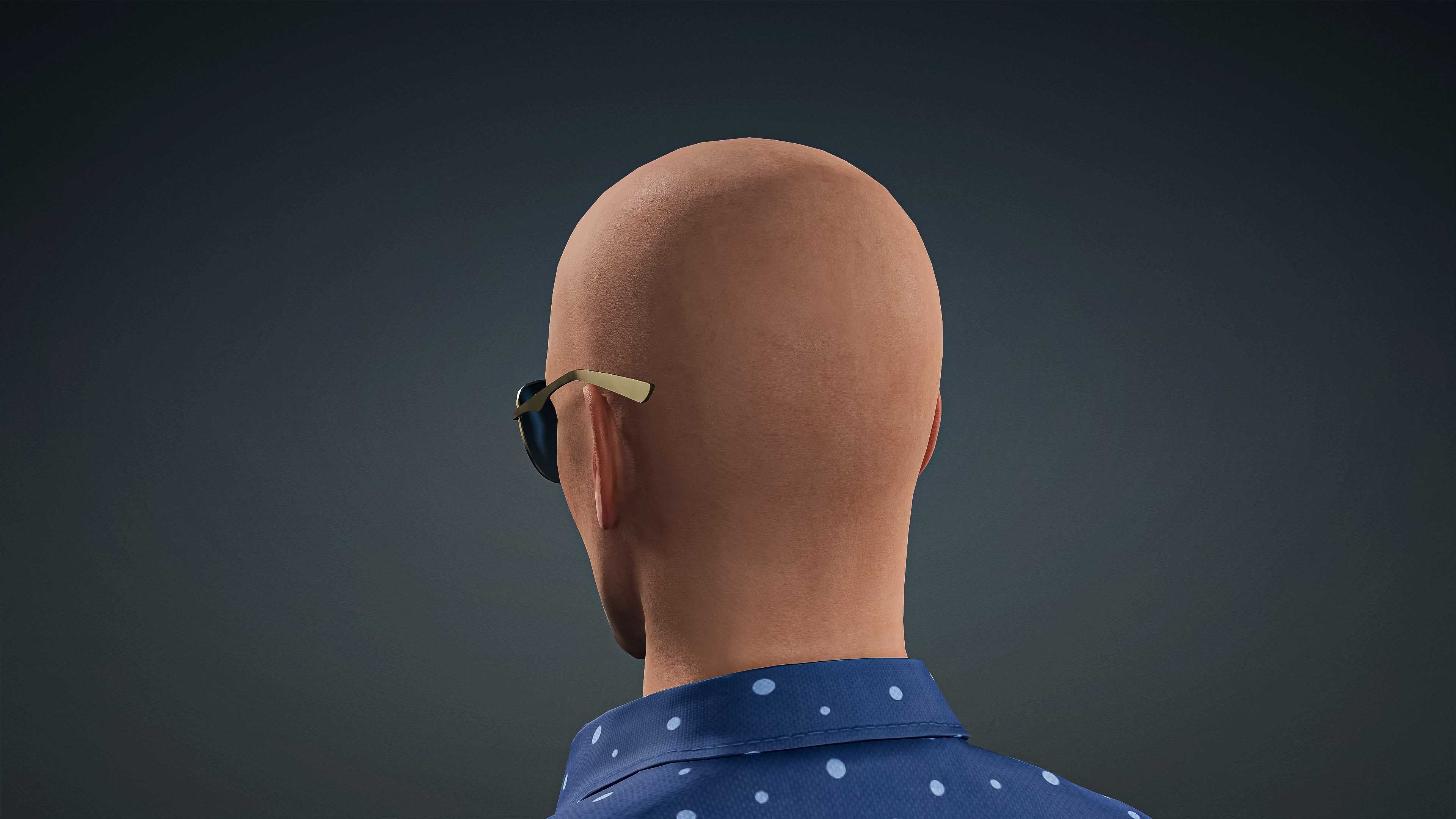 High Quality Male Casual Blue Shirt Low-poly 3D model_9