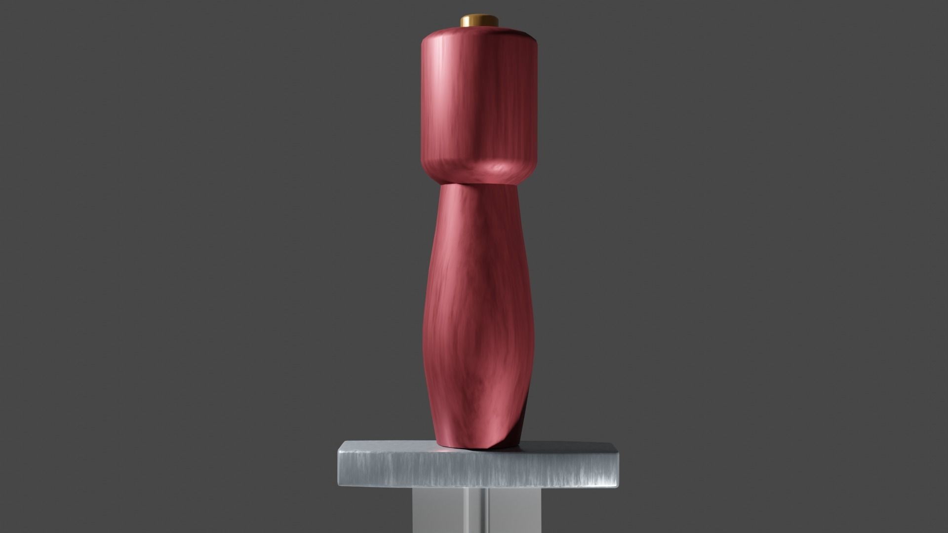 Caroling sword with Xyphos handle Low-poly 3D model_8