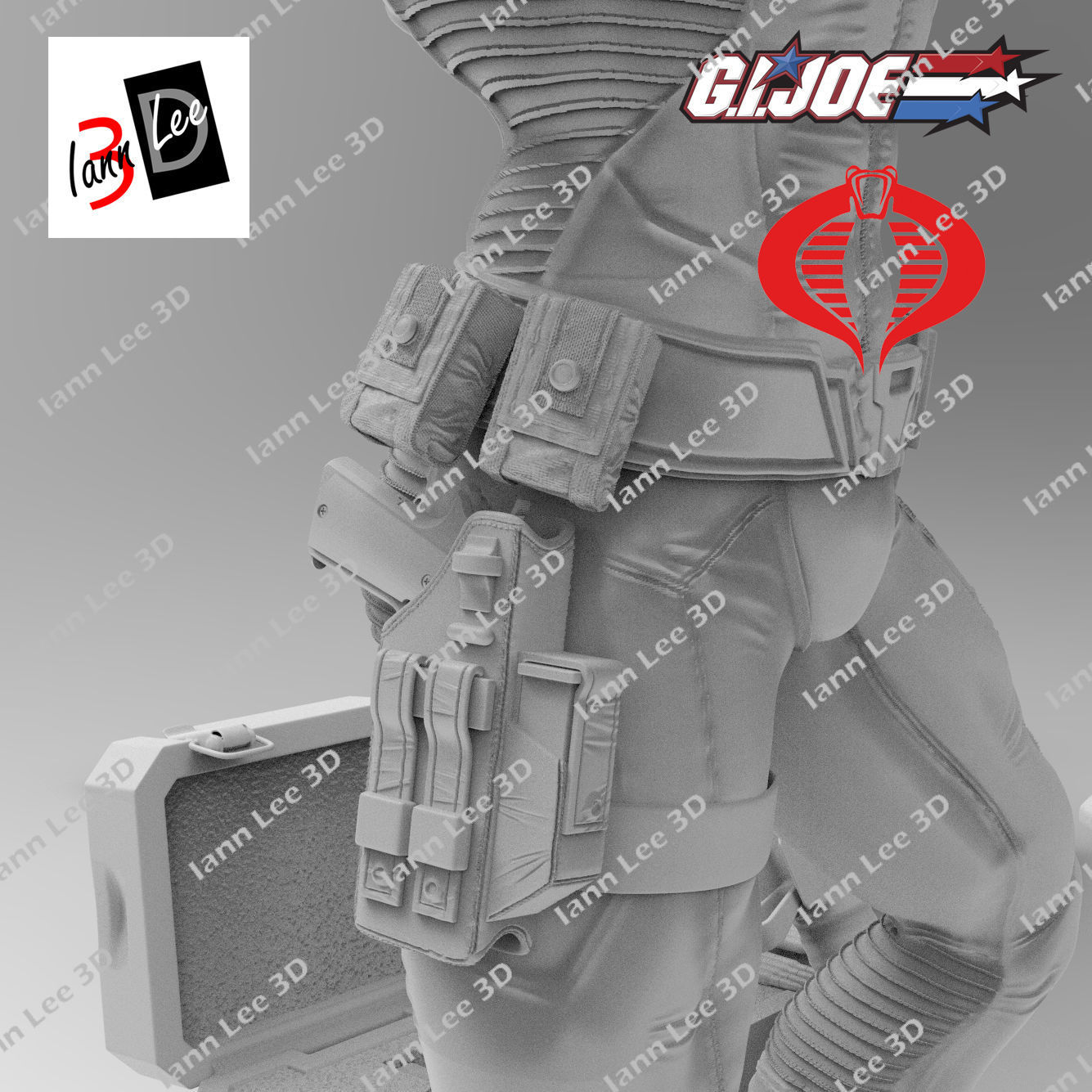 Destro Cobra GI JOE 3D print model_10