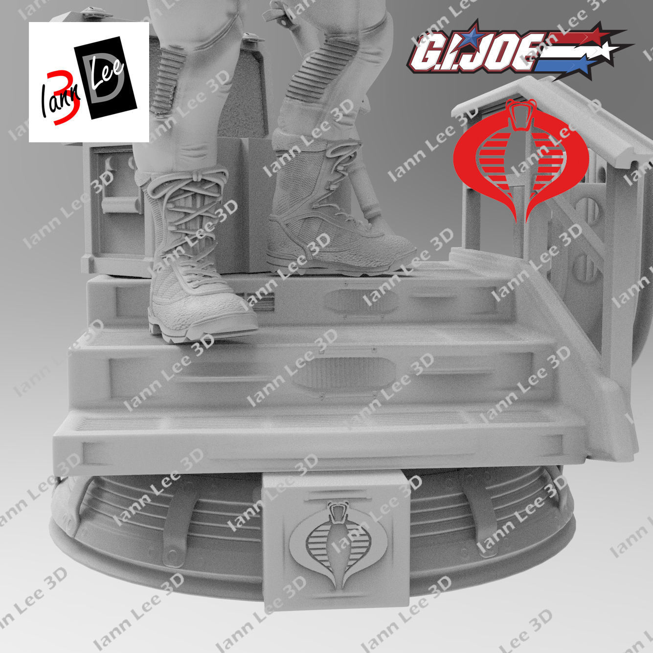Destro Cobra GI JOE 3D print model_11