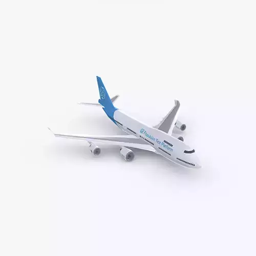 Boeing 747 General Electric 3D model
