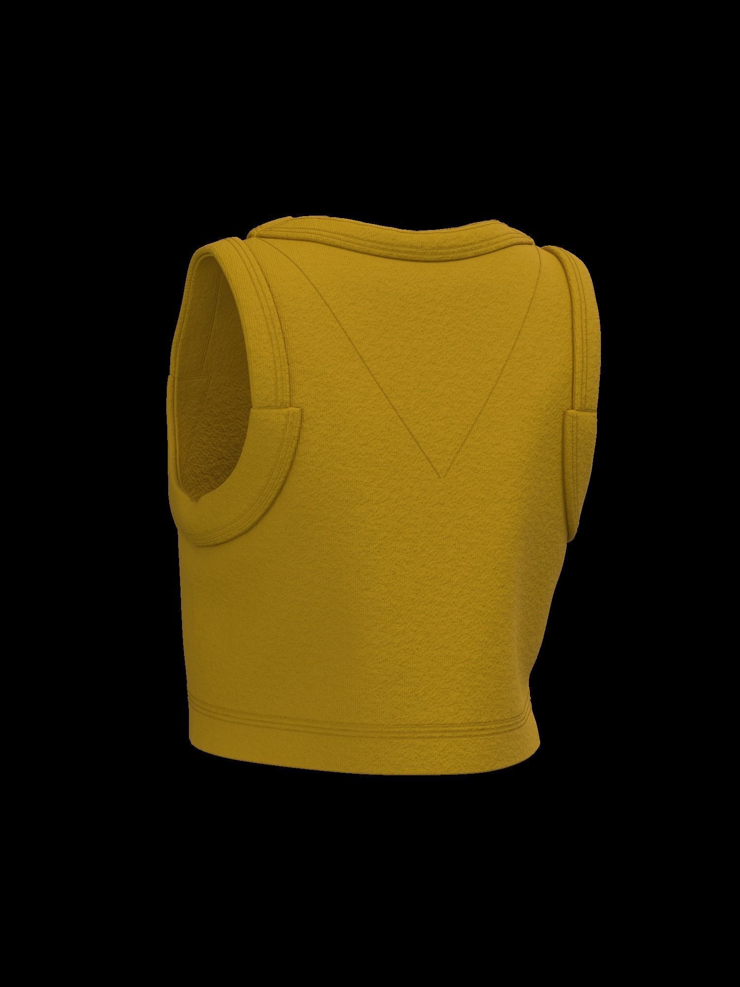 Female sweater vest 3D model_15