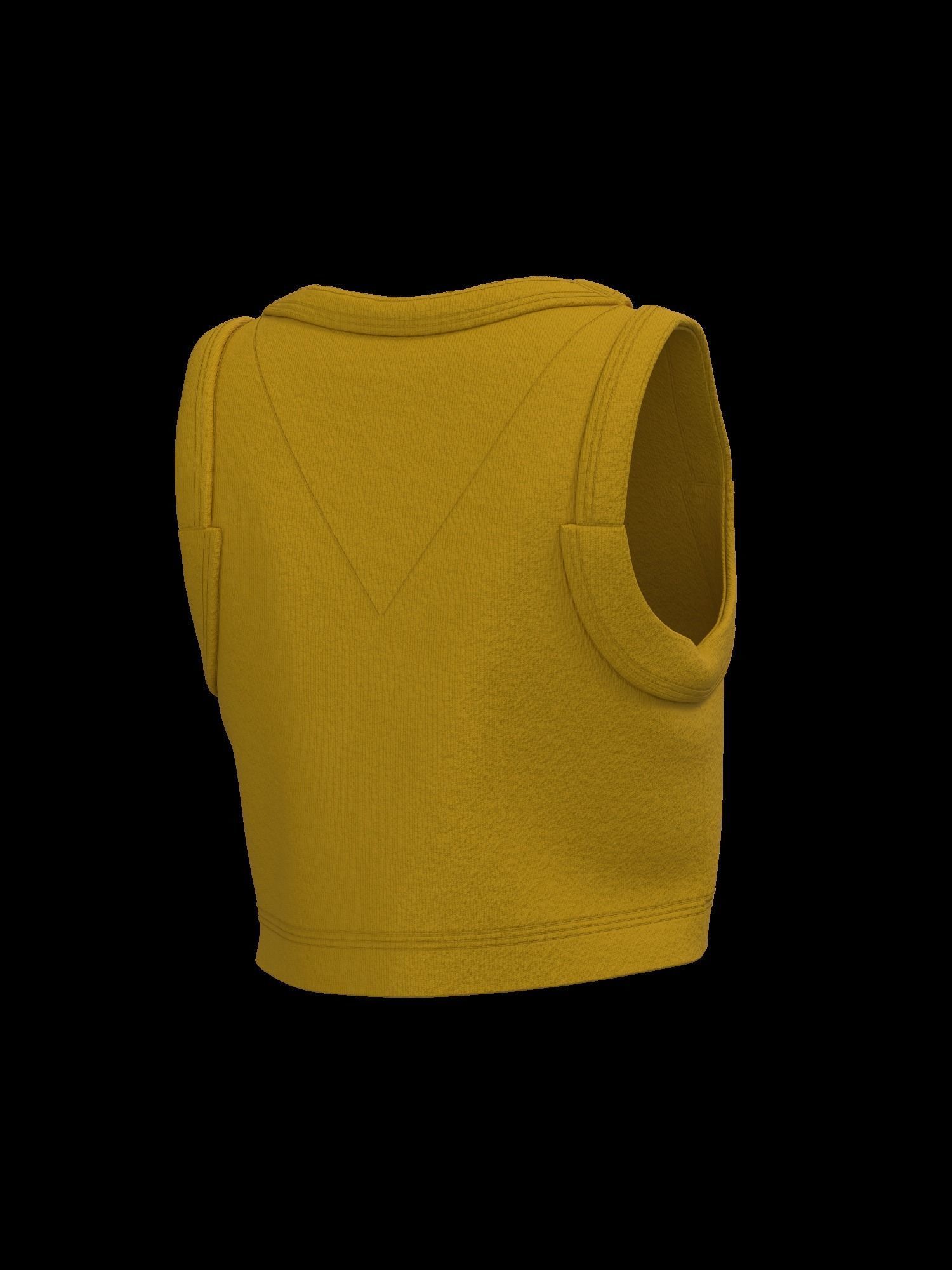 Female sweater vest 3D model_13