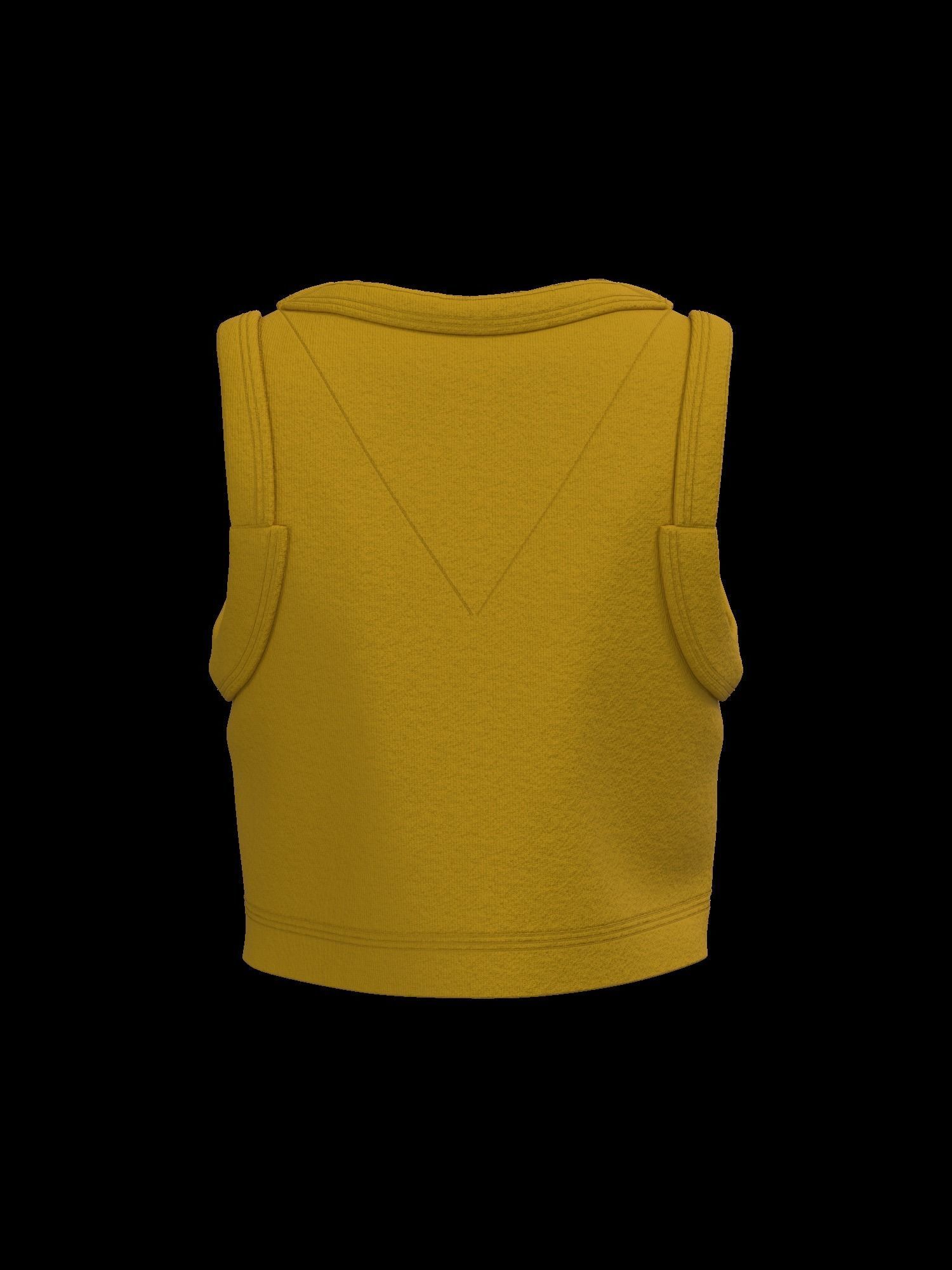 Female sweater vest 3D model_14