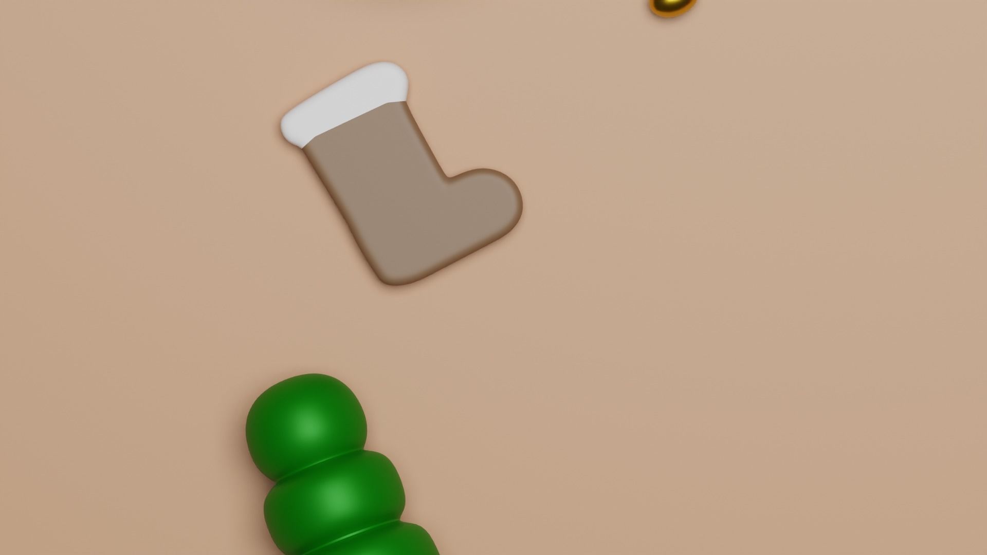 Christmas Decoration Set 3D model_10