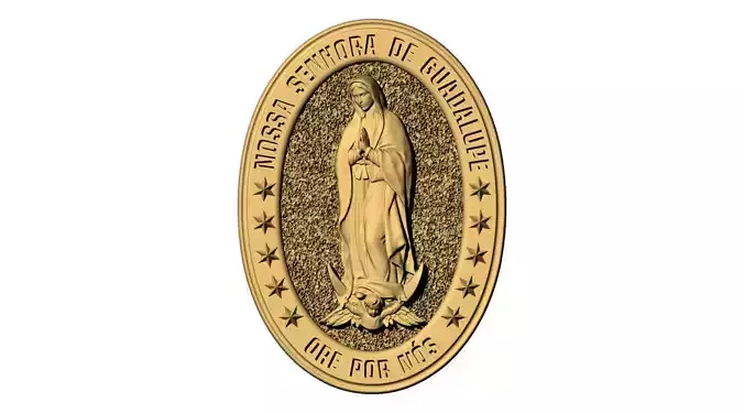 OUR LADY OF GUADALUPE PENDANT VIRGEN DE GUADALUPE DIJE 