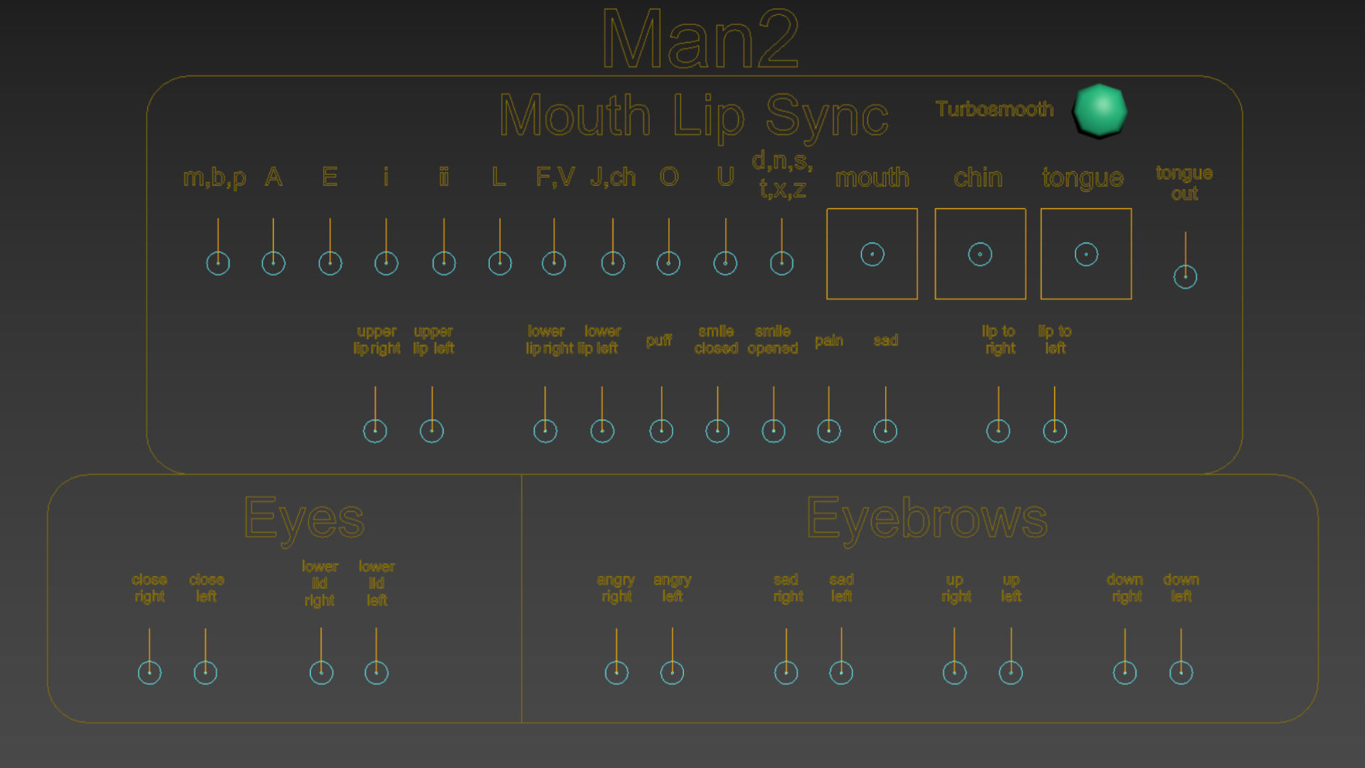 Young Man - Rigged Low-poly 3D model_23