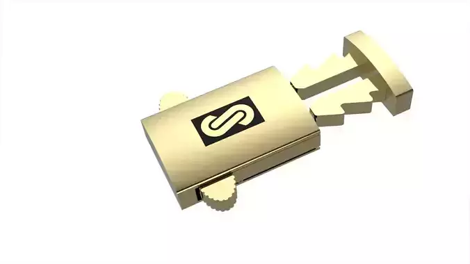 Monaco box claps lock for 10MM cuban chain LIGHT WEIGHT 