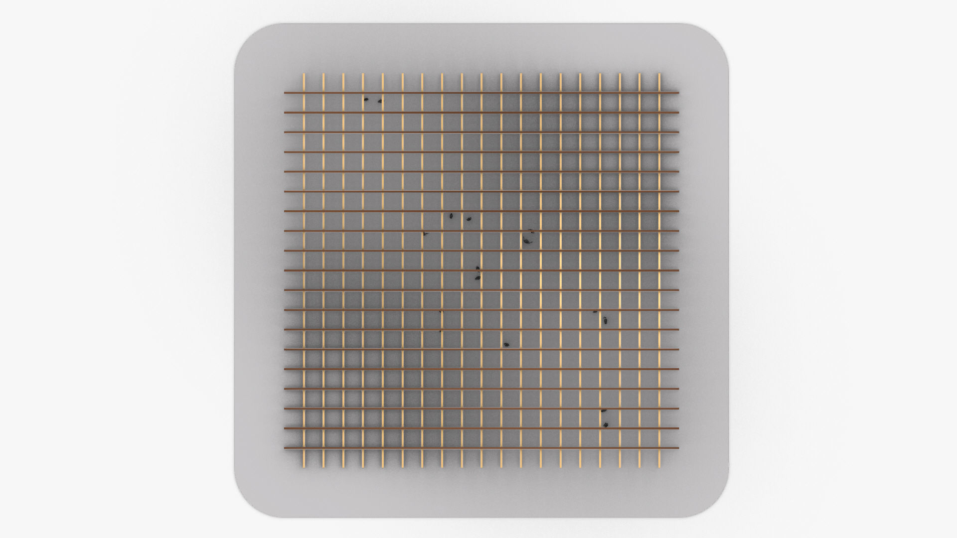 Waffle double Waves Structure 3D model_30