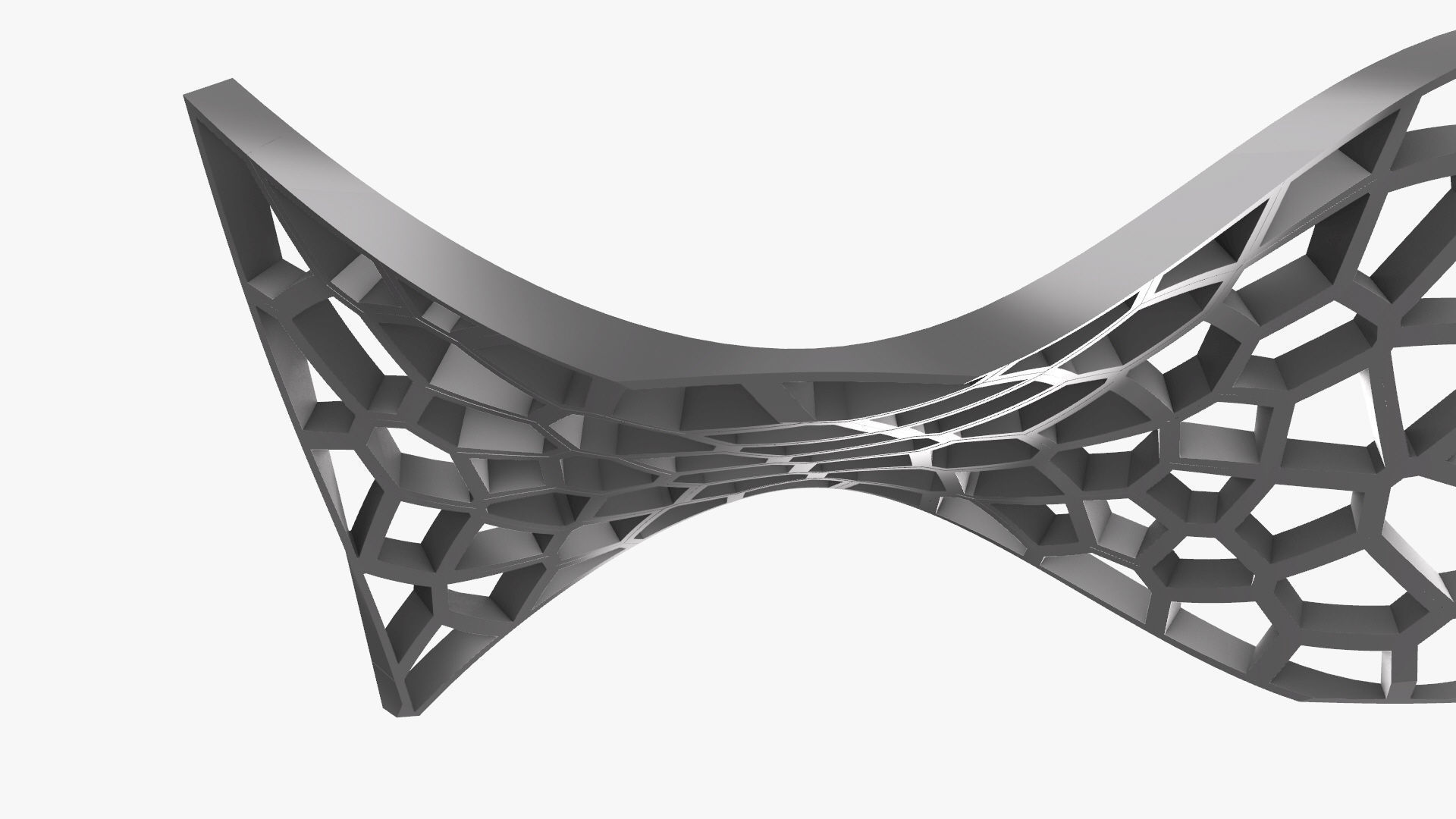 Wavy Cells Structure 3D model_23