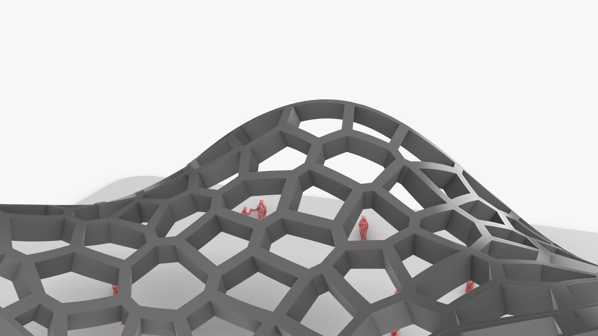 Wavy Cells Structure 3D model_17