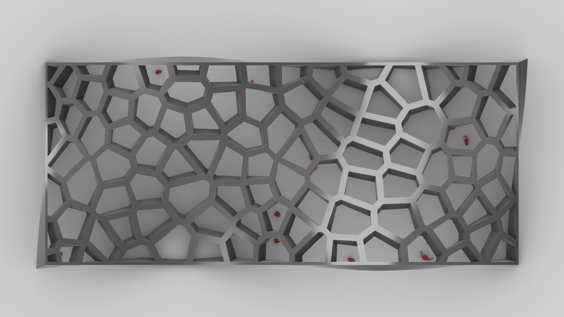 Wavy Cells Structure 3D model_26