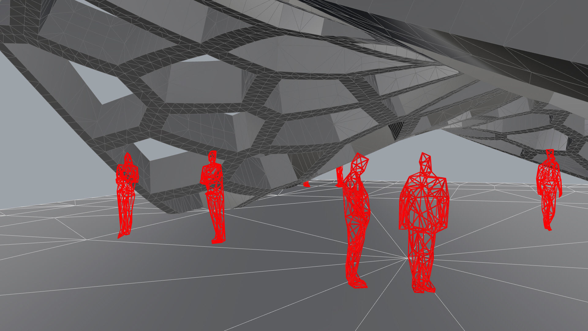 Wavy Cells Structure 3D model_43