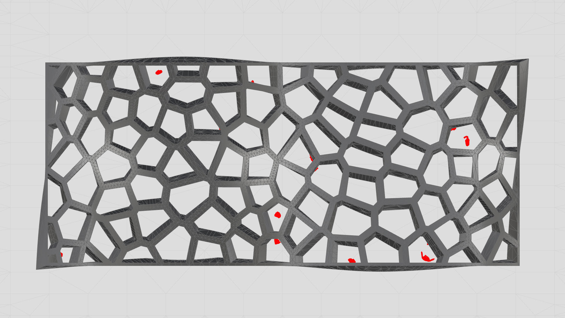 Wavy Cells Structure 3D model_55