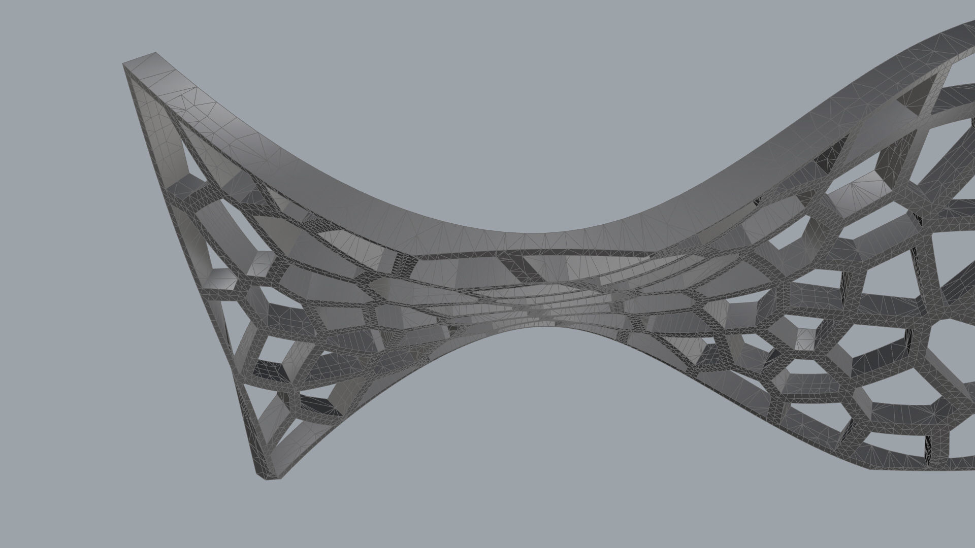 Wavy Cells Structure 3D model_52