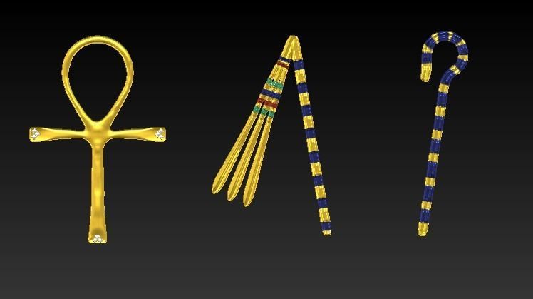 Ancient Egyption Props 3D print model_2