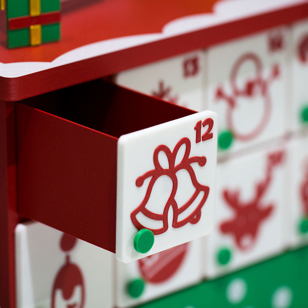CHRISTMAS ADVENT CALENDAR  3D print model_6