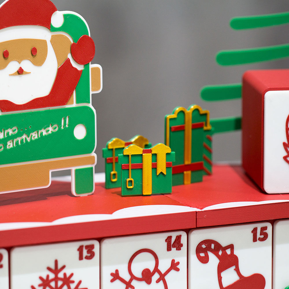CHRISTMAS ADVENT CALENDAR  3D print model_7