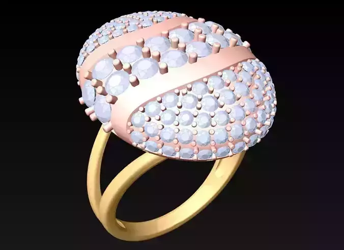 Diamond Ring - Womens Rings - GN231