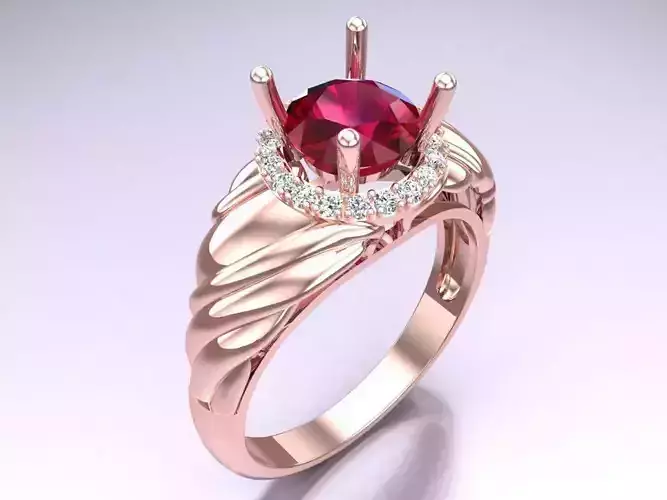 Diamond Ring - Womens Rings - GN238