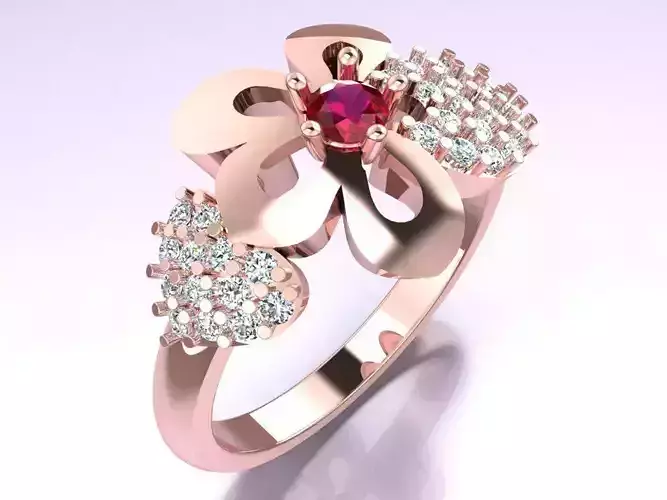 Diamond Ring - Womens Rings - GN239