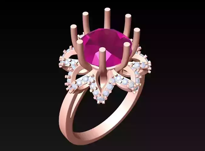 Diamond Ring - Womens Rings - GN240