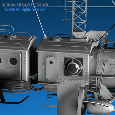 J Verne flying train 3D model_10