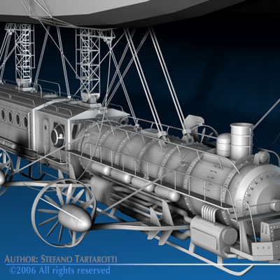J Verne flying train 3D model_6