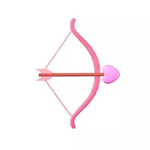 Cartoon Cupid Bow v1 002