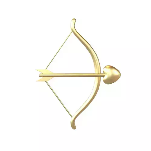 Cartoon Cupid Bow v1 004