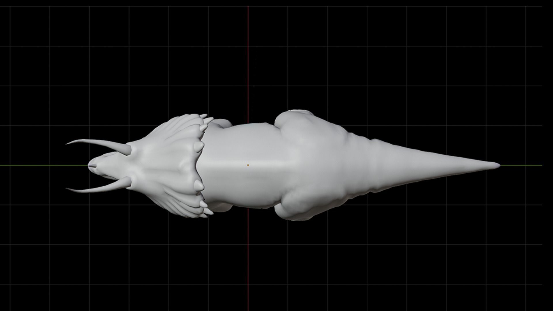 Monster Triceratops - Prehistoric Dinosaurs Low-poly 3D model_20