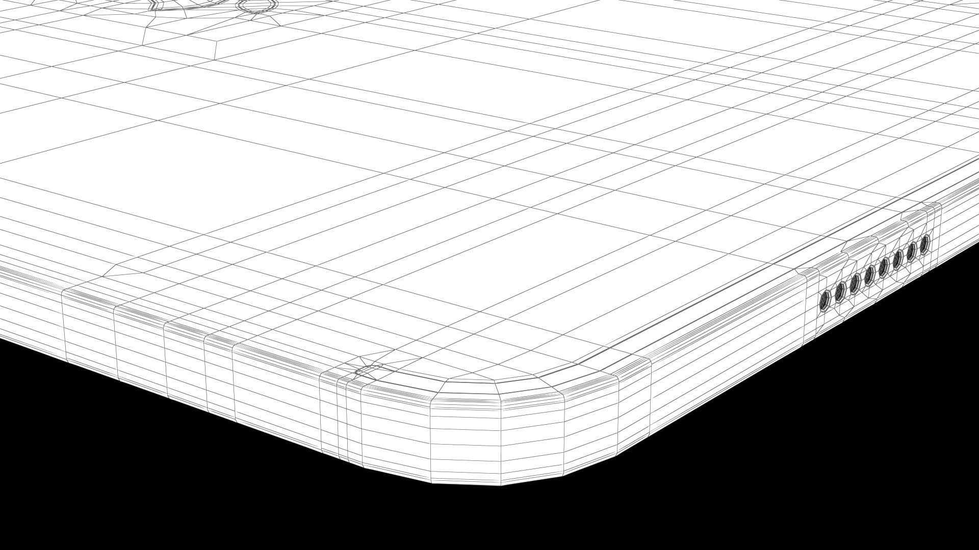 Apple iPad Pro 11 2022 All Colors with Pencil Low-poly 3D model_40