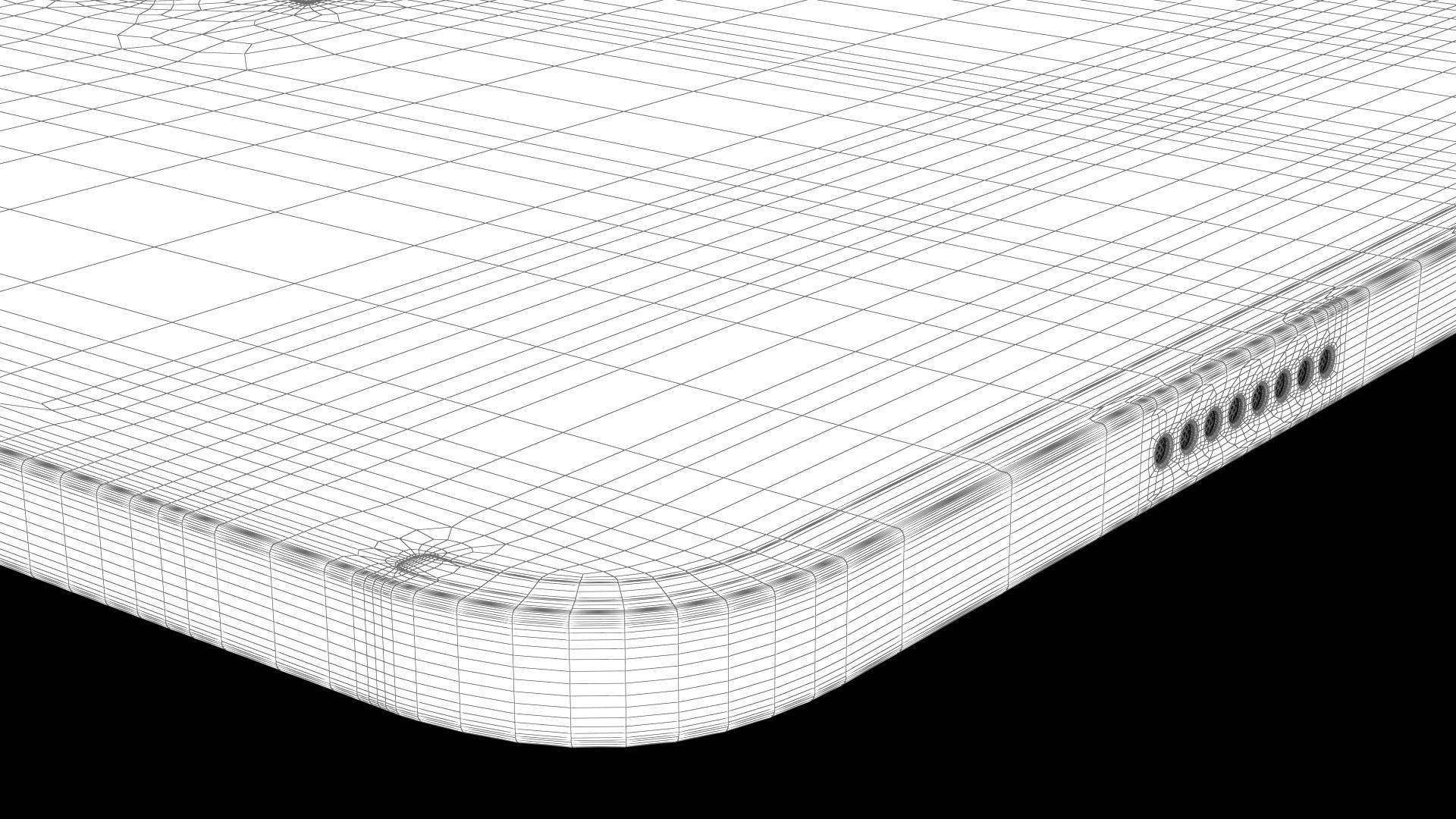 Apple iPad Pro 11 2022 All Colors with Pencil Low-poly 3D model_39