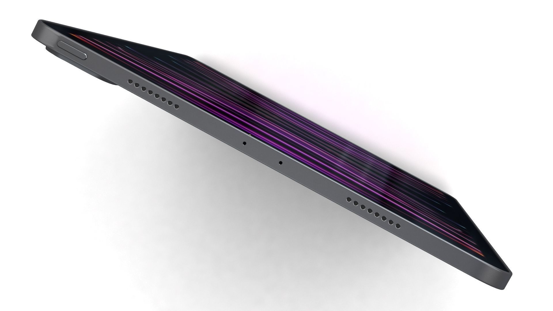 Apple iPad Pro 11 2022 All Colors with Pencil Low-poly 3D model_29