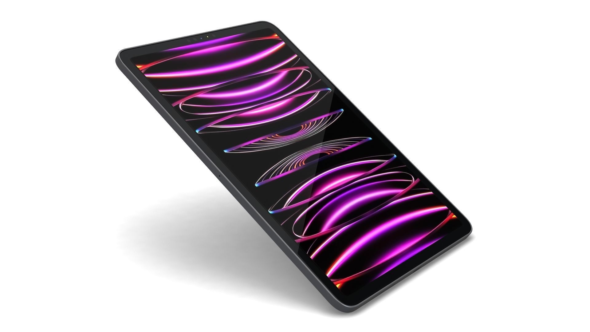 Apple iPad Pro 11 2022 All Colors with Pencil Low-poly 3D model_28